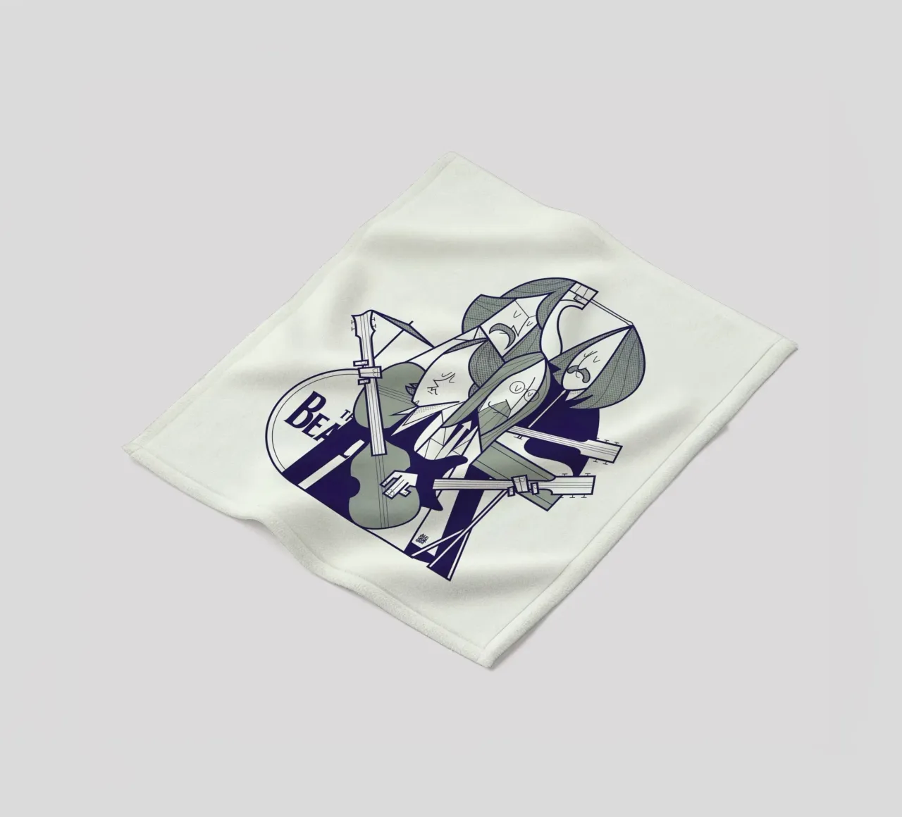 Fab Four coperta in pile da Ale Giorgini