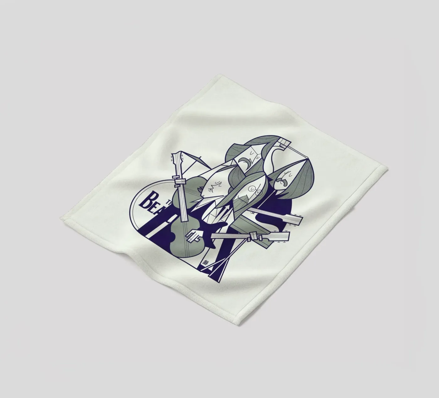 Fab Four Fleecedecke von Ale Giorgini