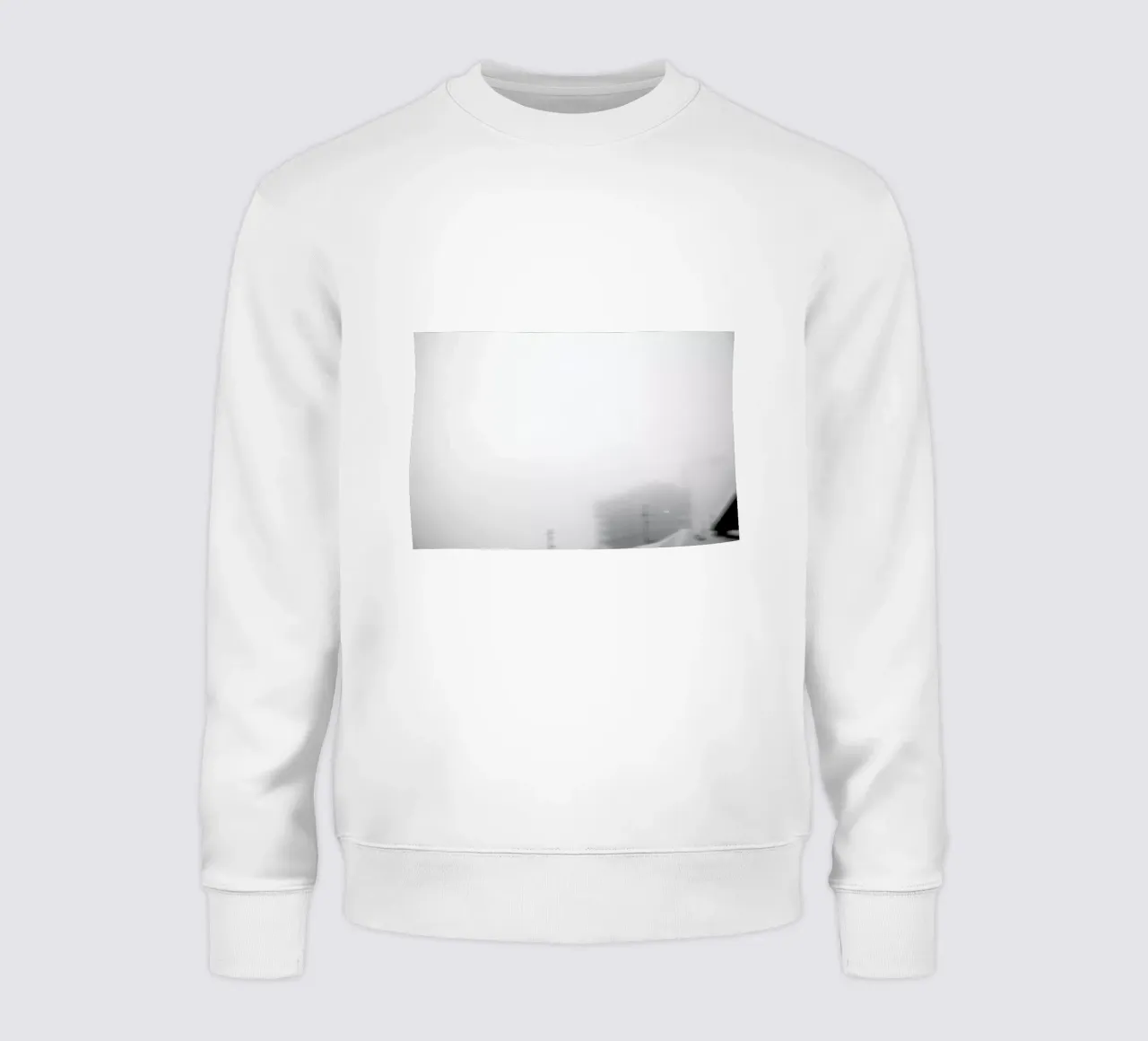 Reykjavík in the mist 2 felpa da Nur Mut