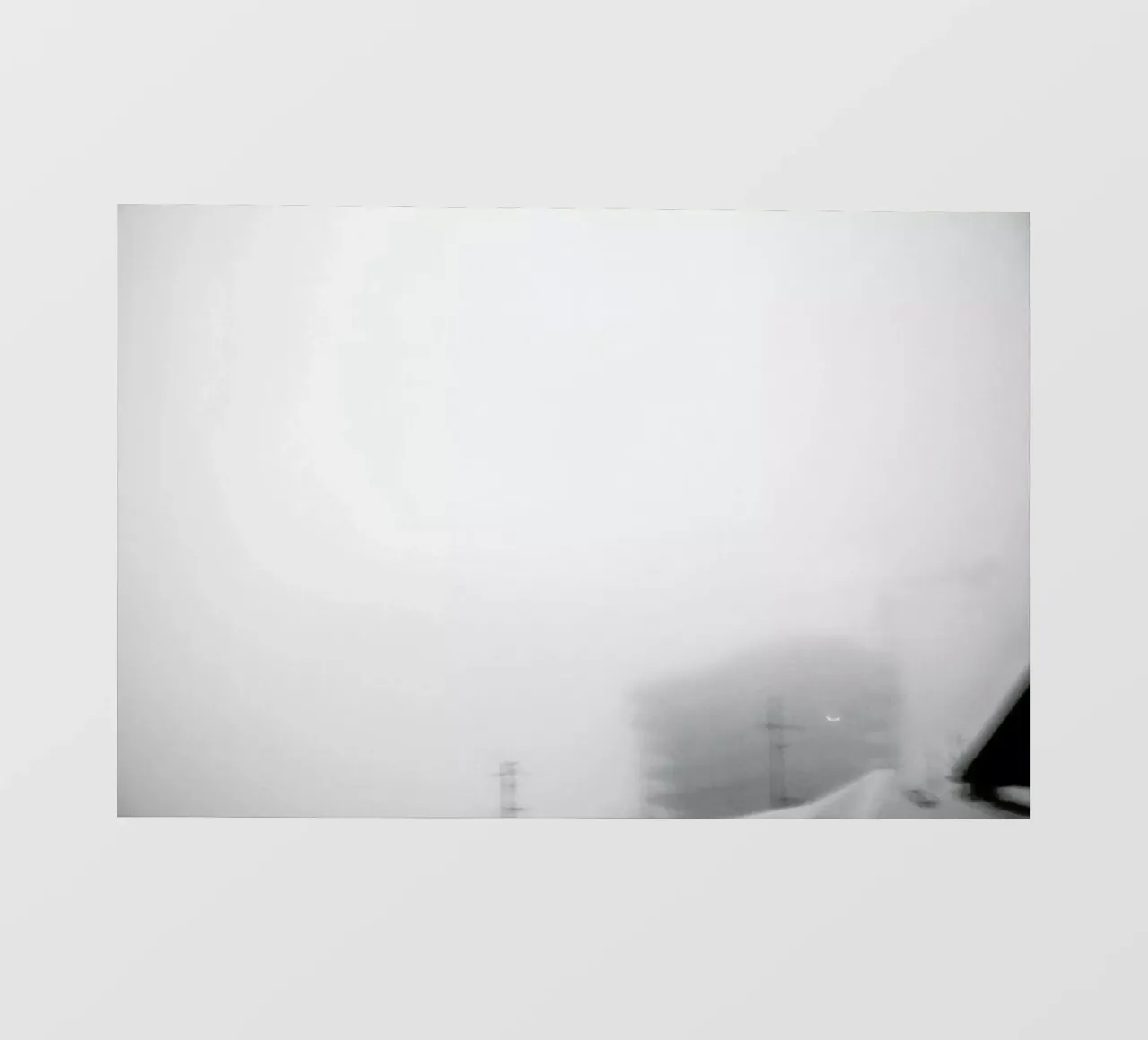 Reykjavík in the mist 2 telo in pvc da Nur Mut