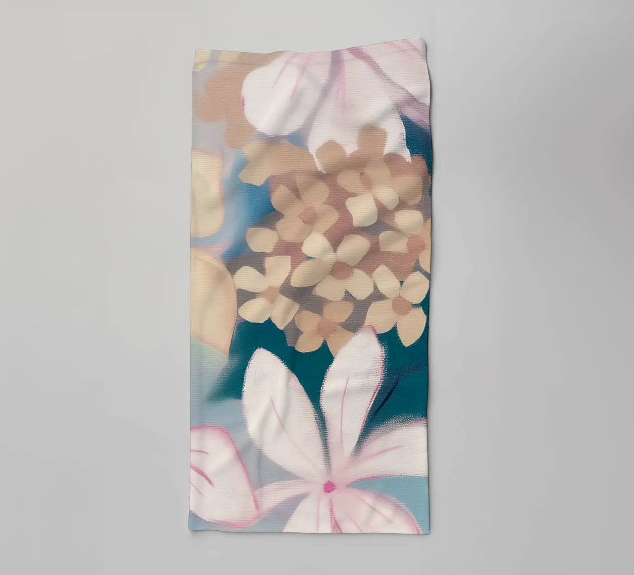 Visione delicata dei fiori asciugamano da bagno da Carinaprint