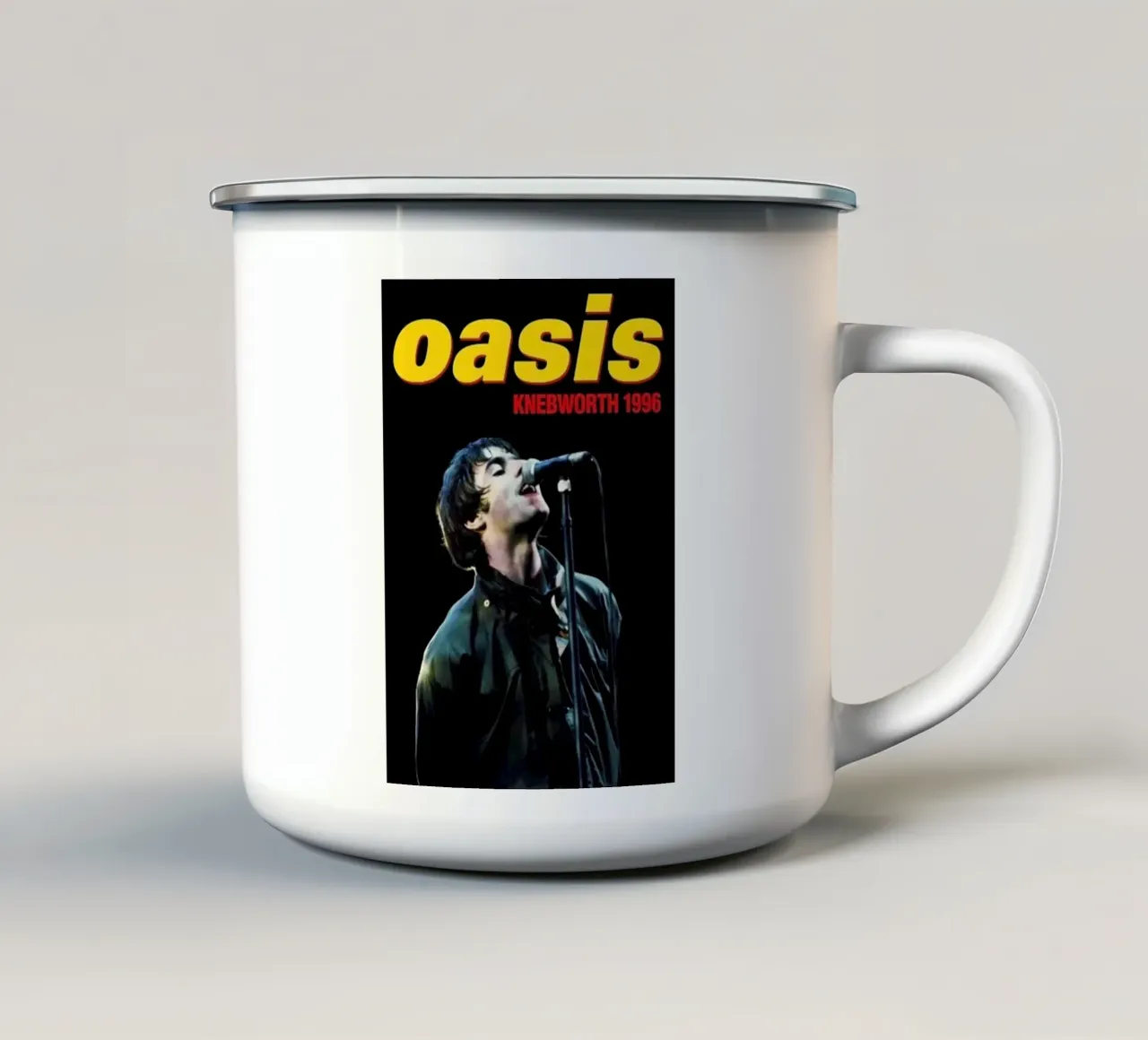 Oasis Band tazza in smalto da avissta