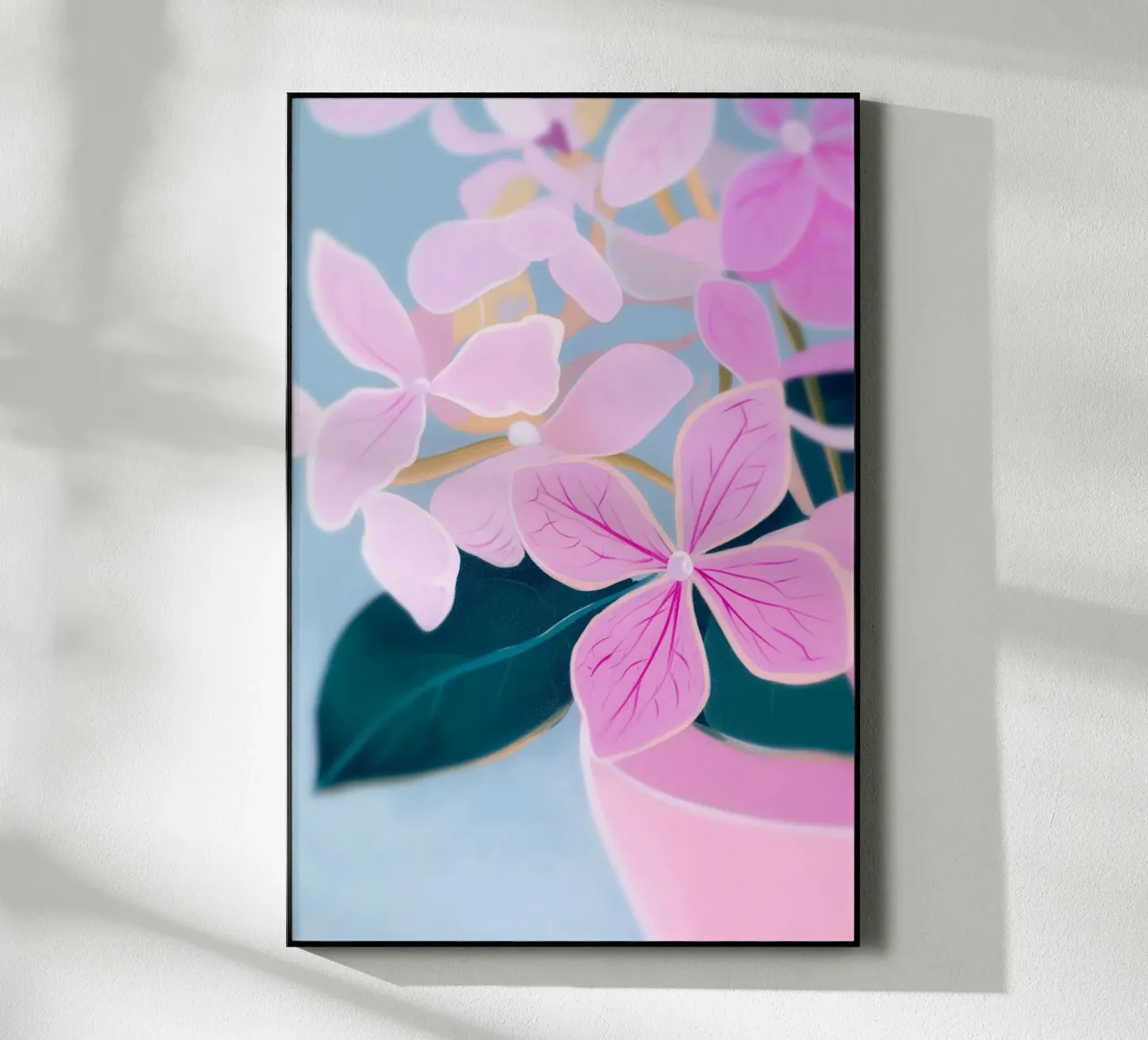 Blüten Chic rosa plexiglass da Carinaprint