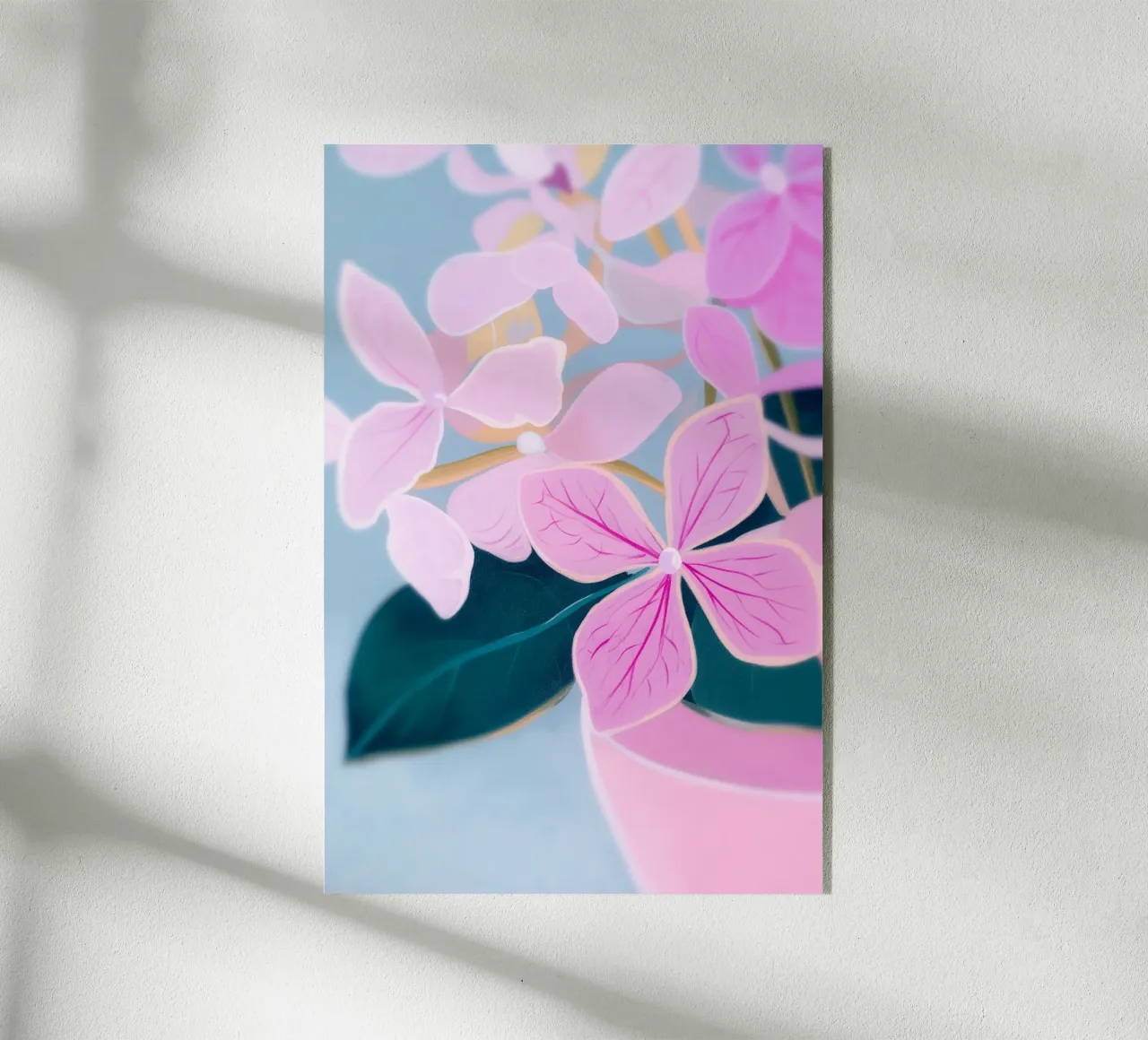 Blüten Chic rosa plexiglass da Carinaprint