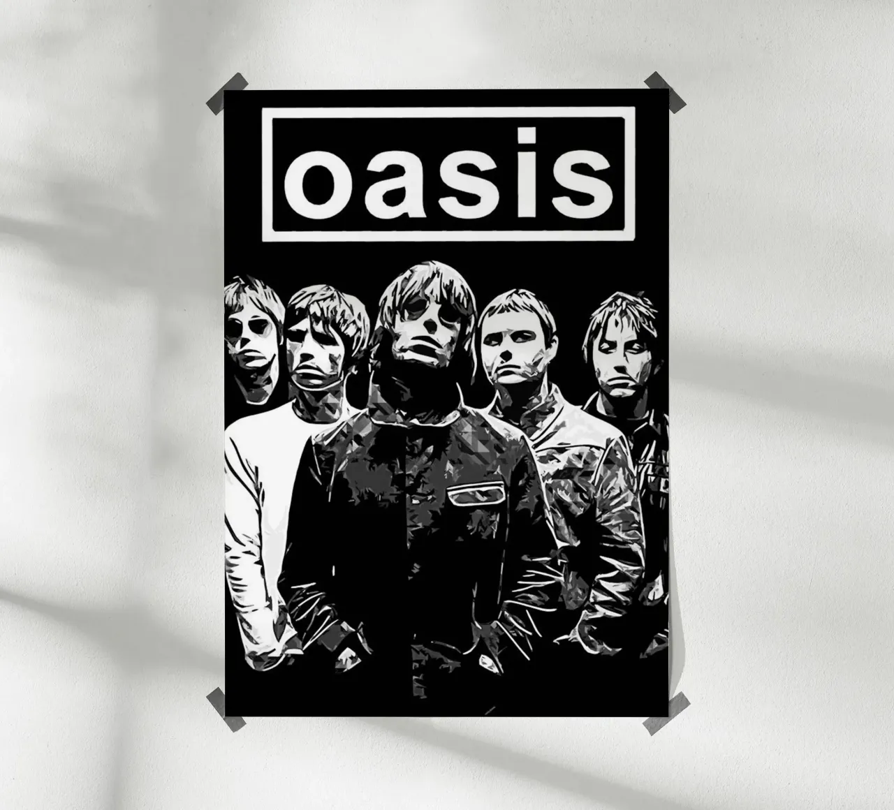 Oasis Band Art carta hahnemühle da avissta