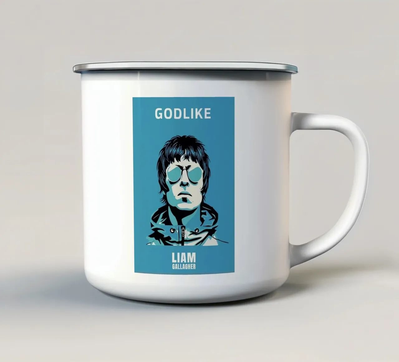 Liam Gallagher - Oasis Band tazza in smalto da avissta
