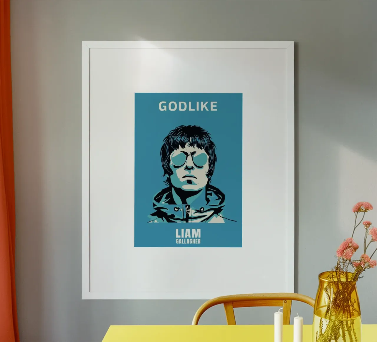 Liam Gallagher - Oasis Band poster da avissta