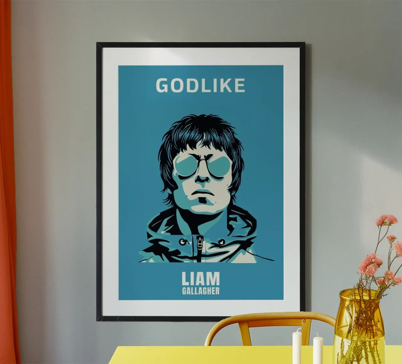 Liam Gallagher - Oasis Band poster da avissta
