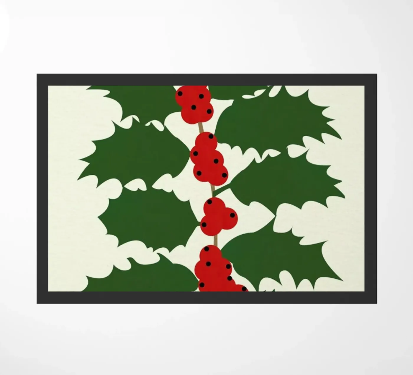 Ilex Fußmatte von Rosi Feist