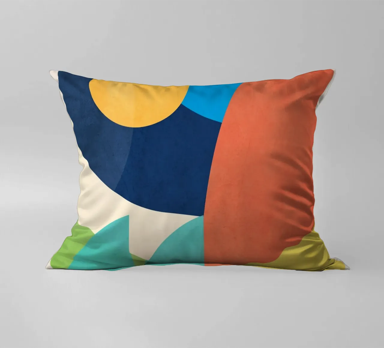 Forme colorate e minimali cuscino da ThingDesign