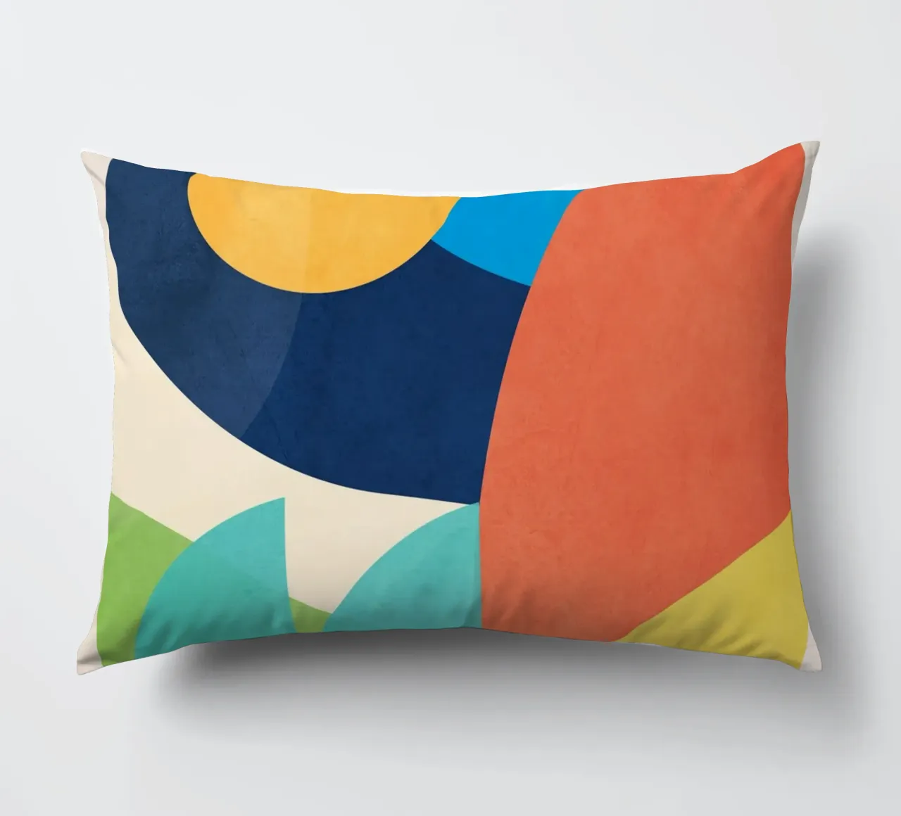 Forme colorate e minimali cuscino da ThingDesign