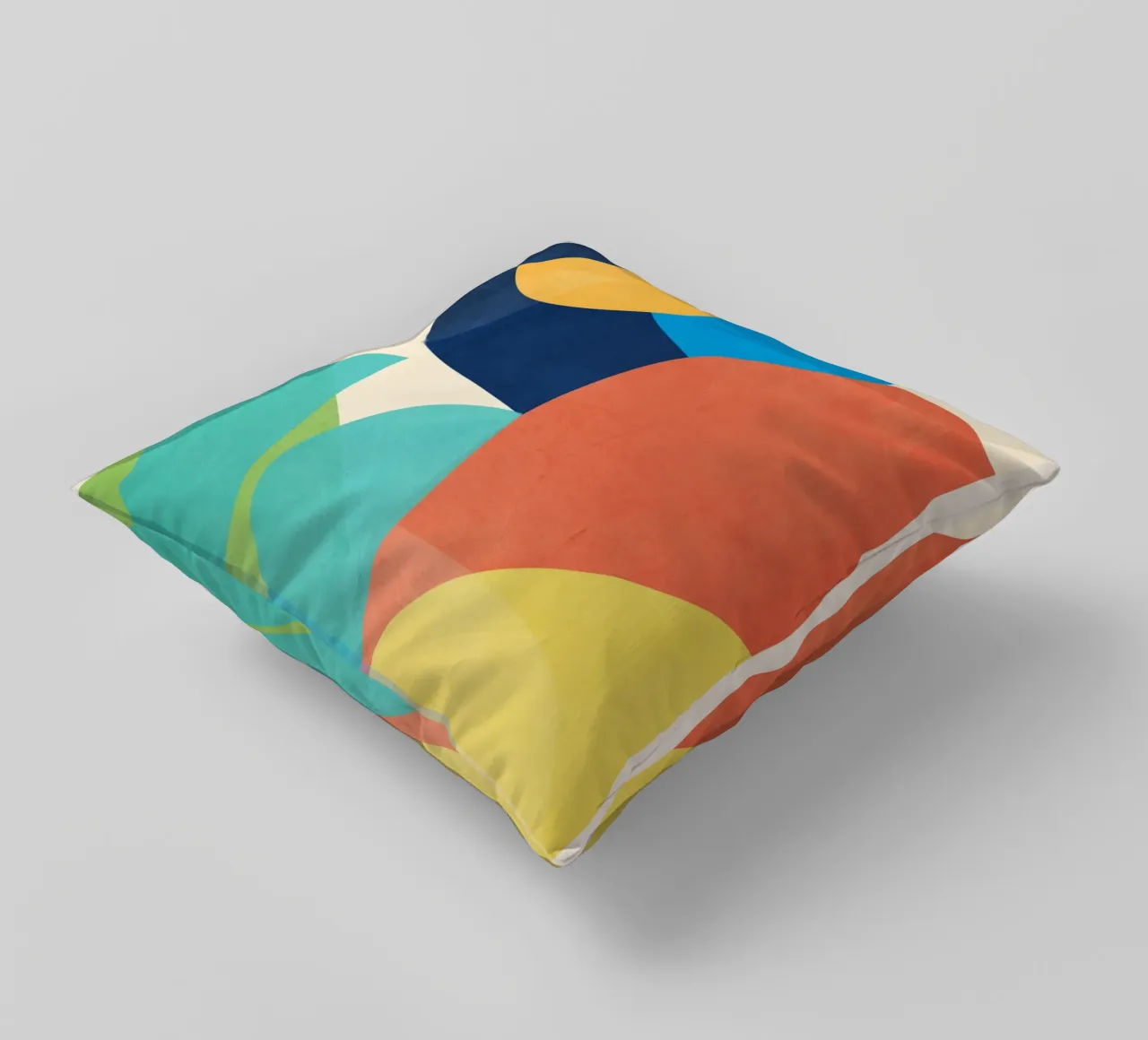 Forme colorate e minimali cuscino da ThingDesign