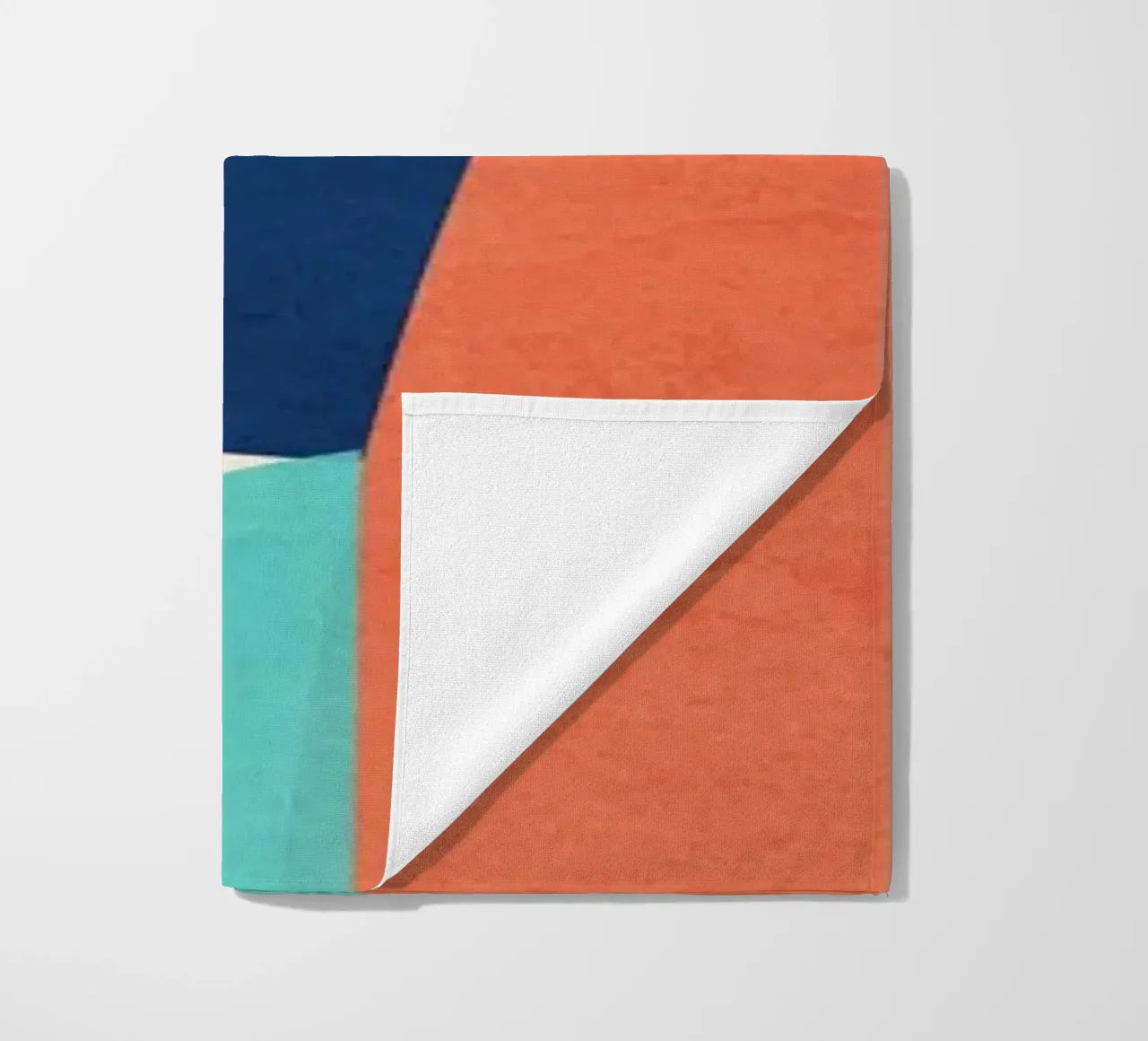 Forme colorate e minimali telo mare da ThingDesign