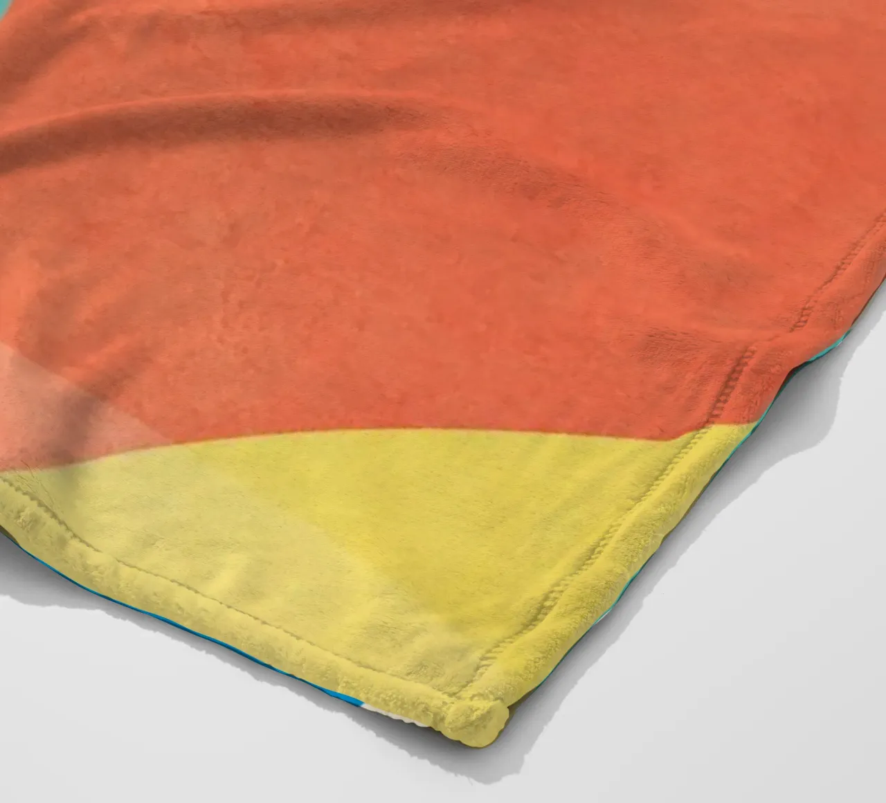 Forme colorate e minimali coperta in pile da ThingDesign