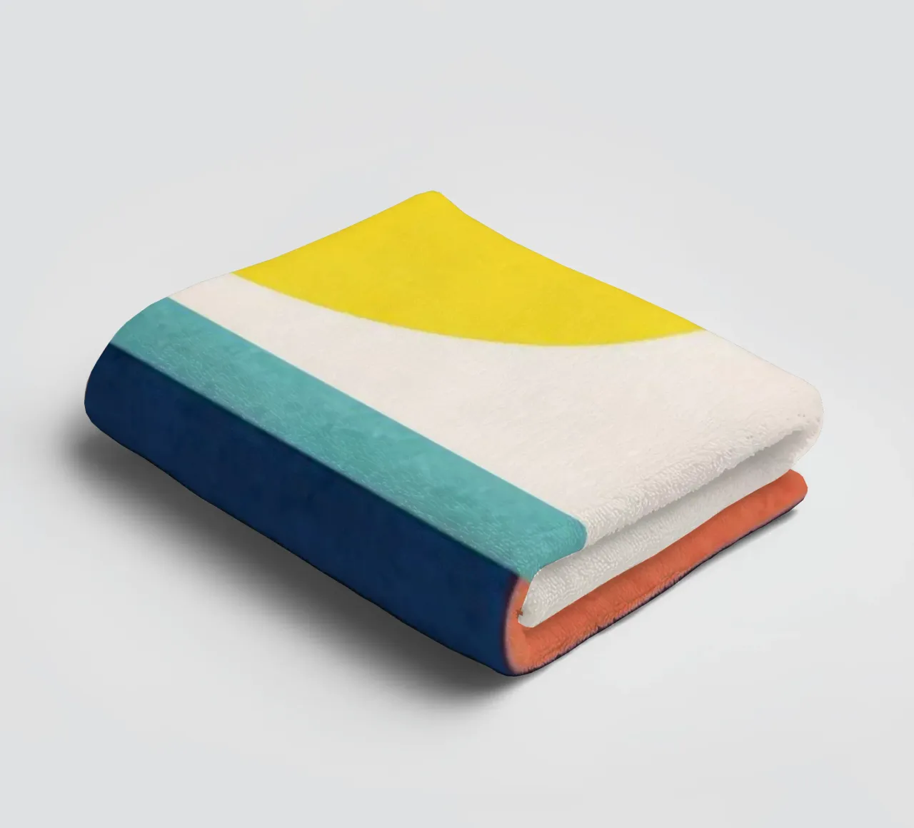 Forme minimali colorate 2 asciugamano da bagno da ThingDesign