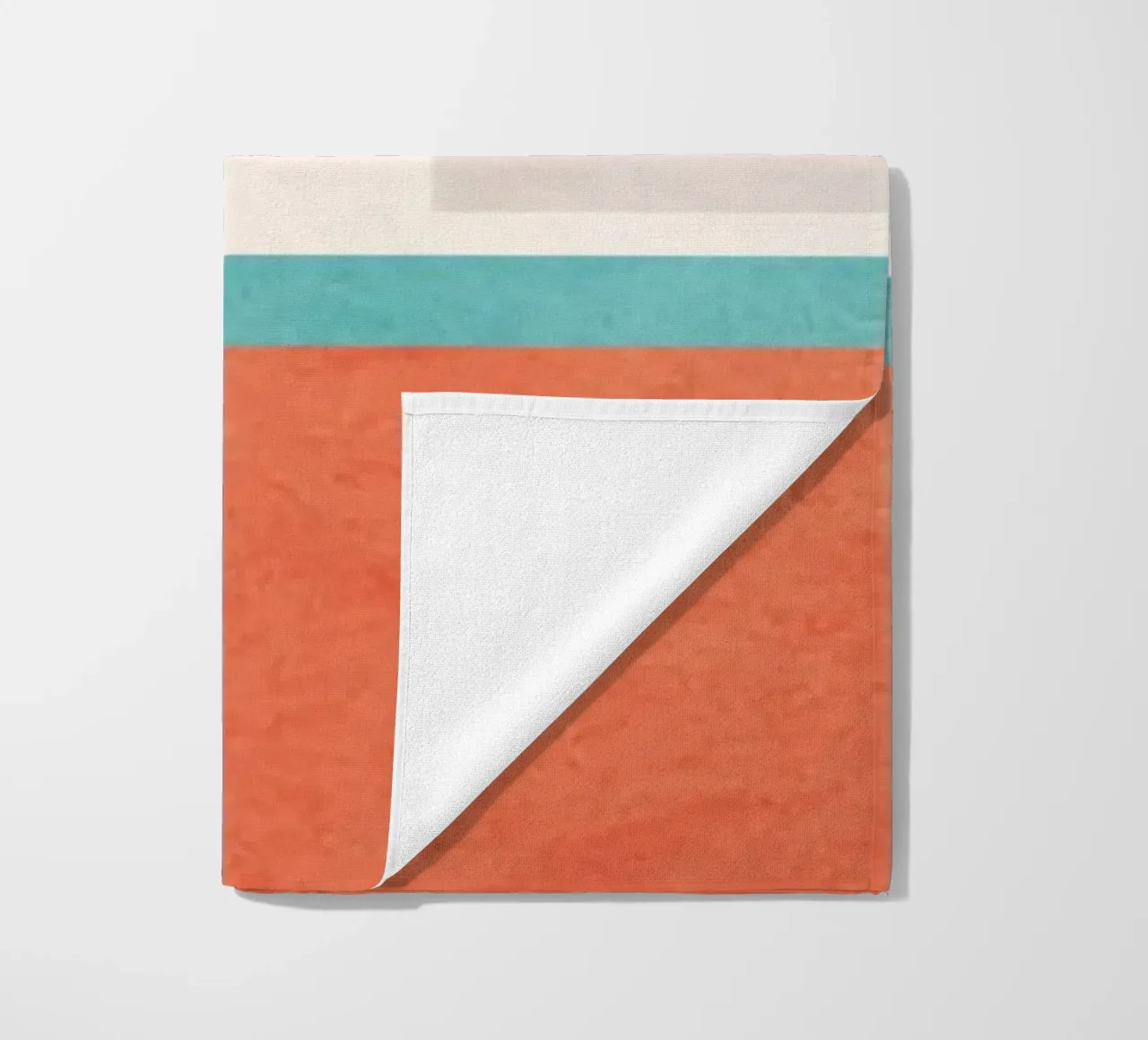 Forme minimali colorate 2 telo mare da ThingDesign