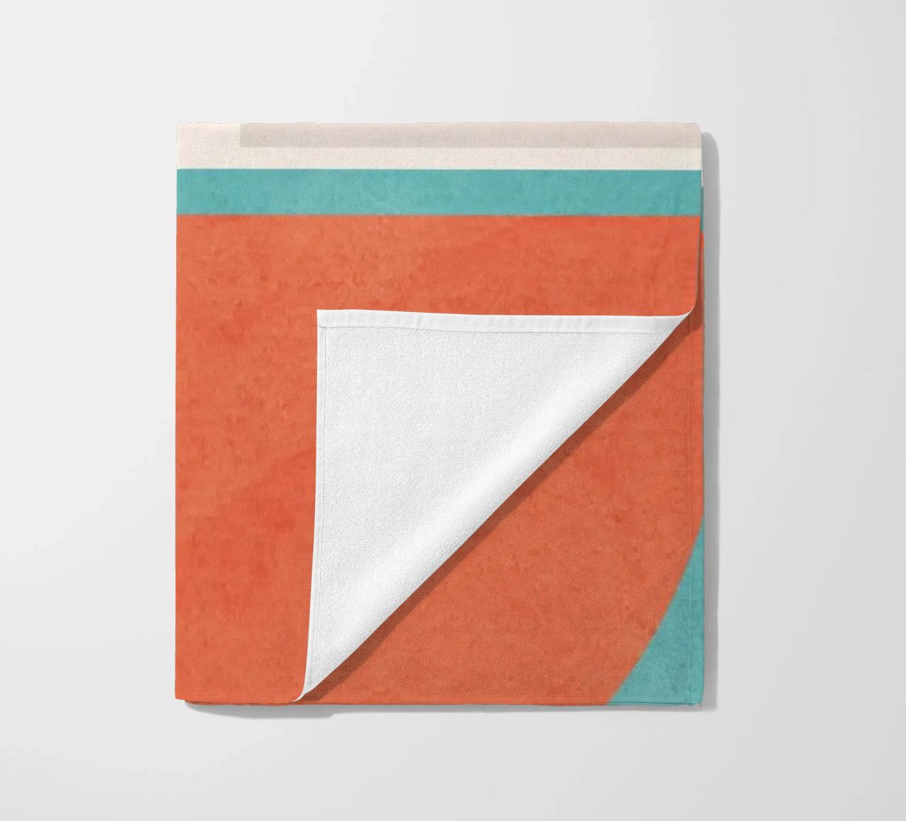 Forme minimali colorate 2 telo mare da ThingDesign