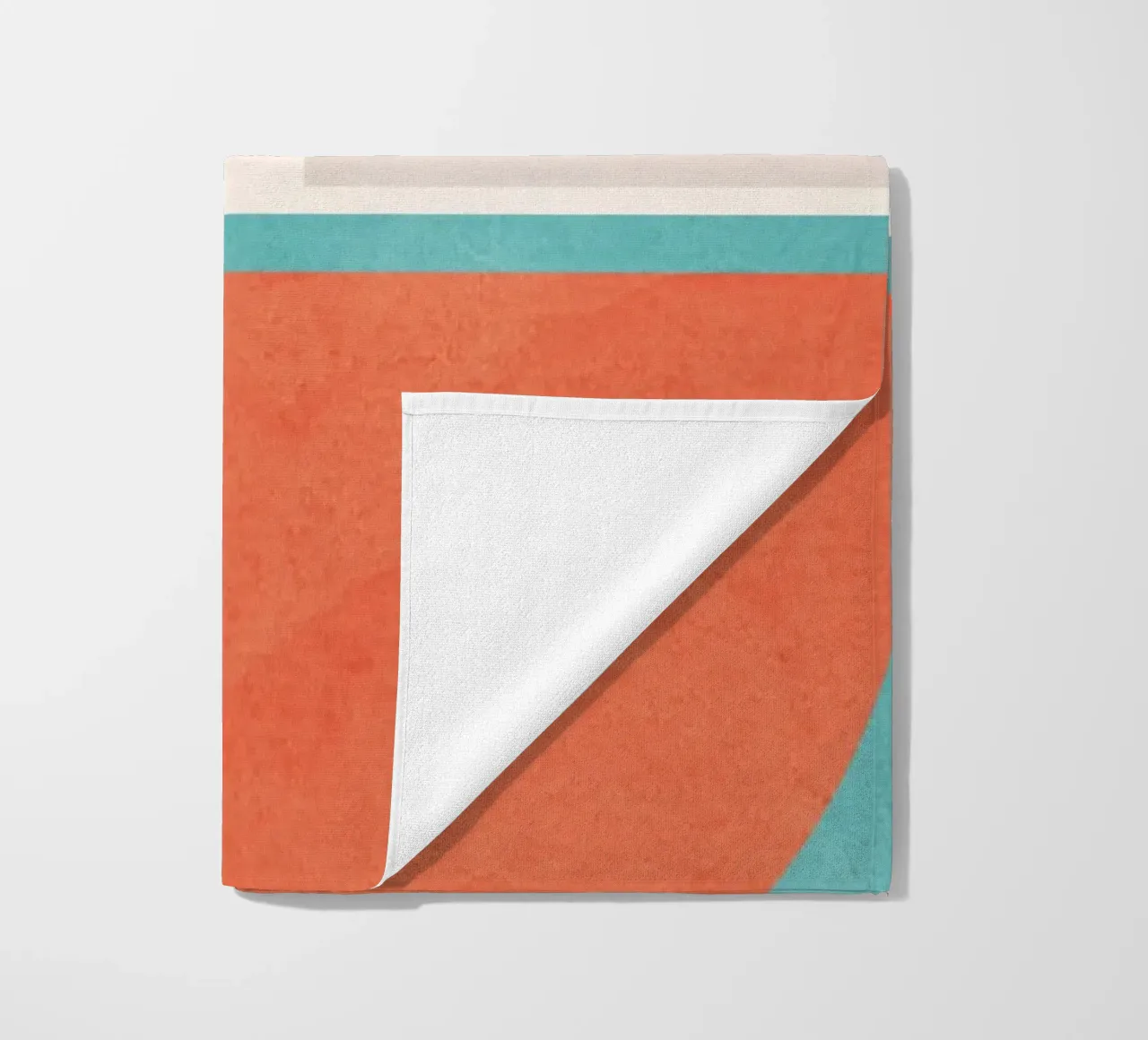 Forme minimali colorate 2 telo mare da ThingDesign