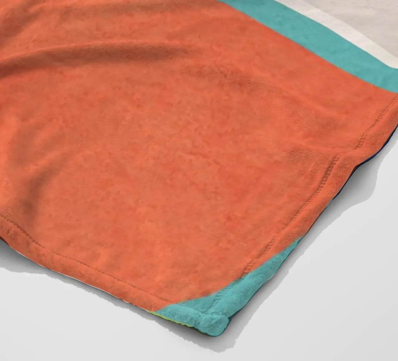 Forme minimali colorate 2 coperta in pile da ThingDesign