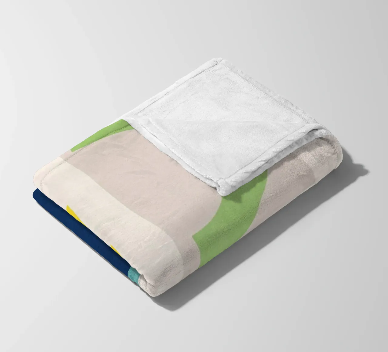 Forme minimali colorate 2 coperta in pile da ThingDesign
