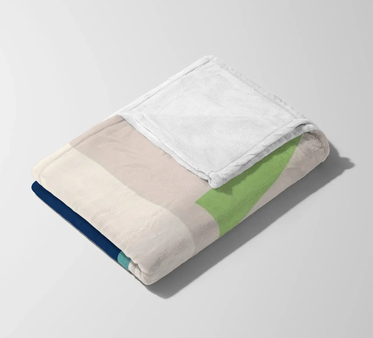 Forme minimali colorate 2 coperta in pile da ThingDesign