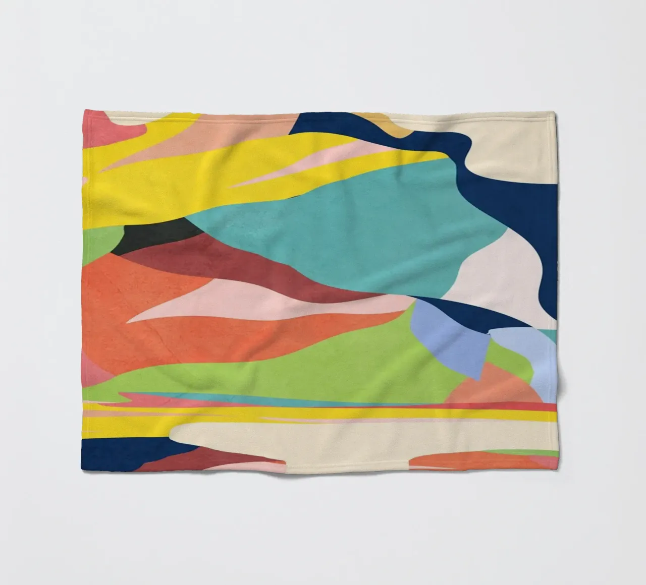 Paesaggio colorato coperta in pile da ThingDesign