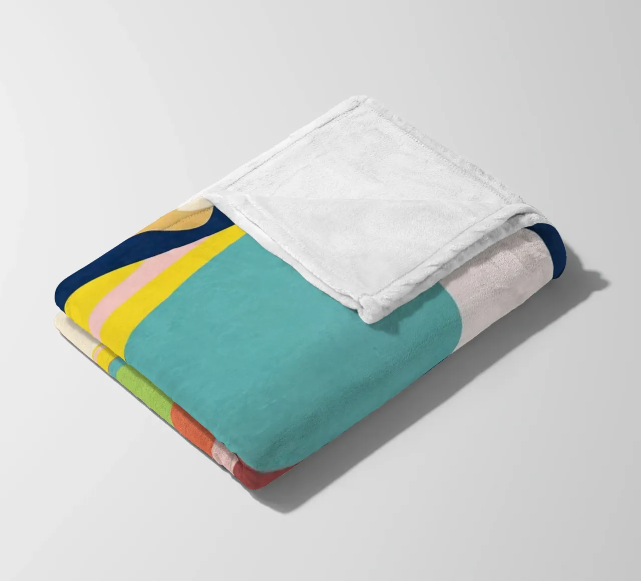 Paesaggio colorato coperta in pile da ThingDesign
