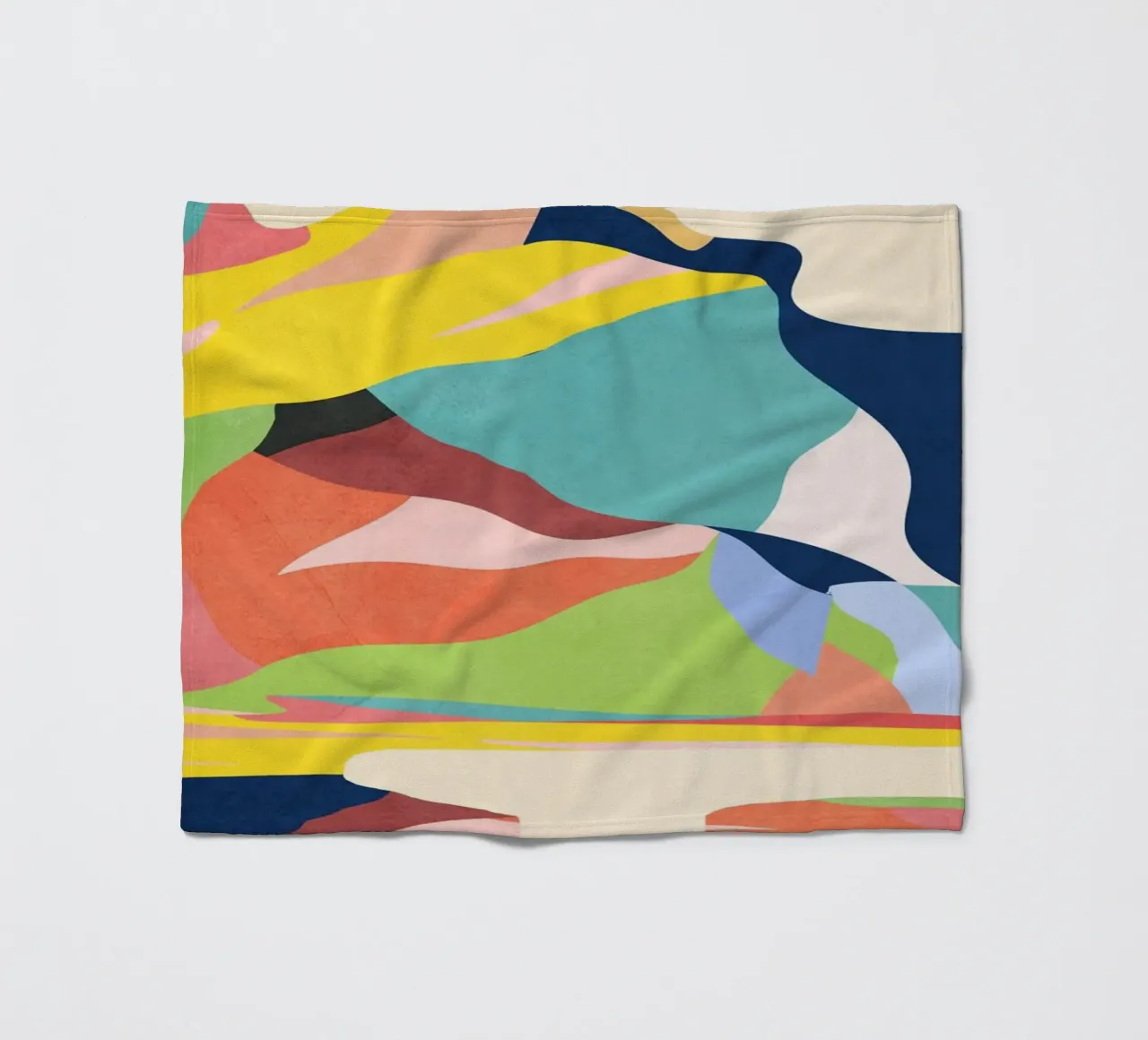 Paesaggio colorato coperta in pile da ThingDesign
