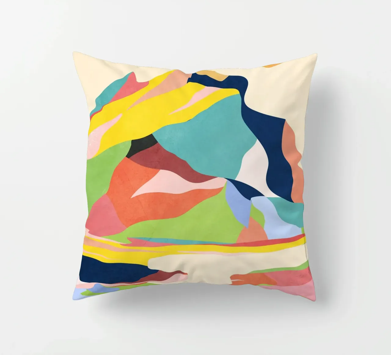 Paesaggio colorato cuscino da ThingDesign