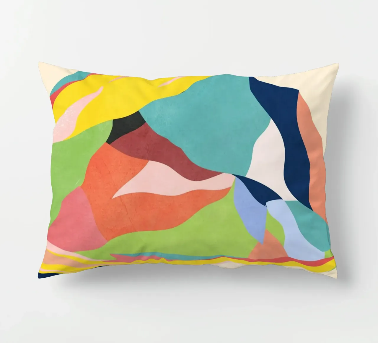 Paesaggio colorato cuscino da ThingDesign