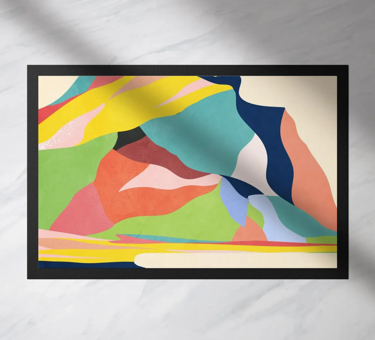 Paesaggio colorato zerbino da ThingDesign