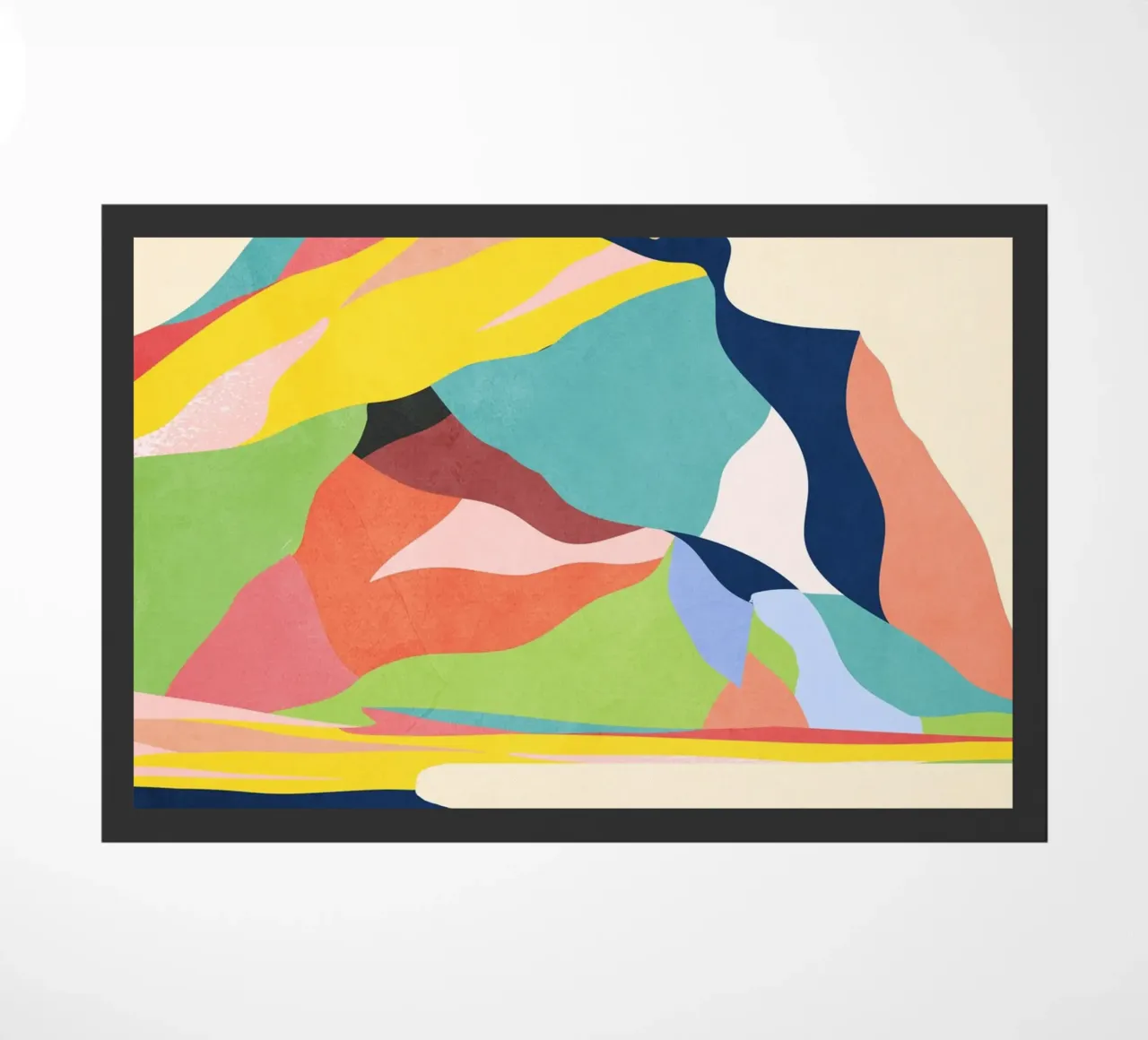 Paesaggio colorato zerbino da ThingDesign