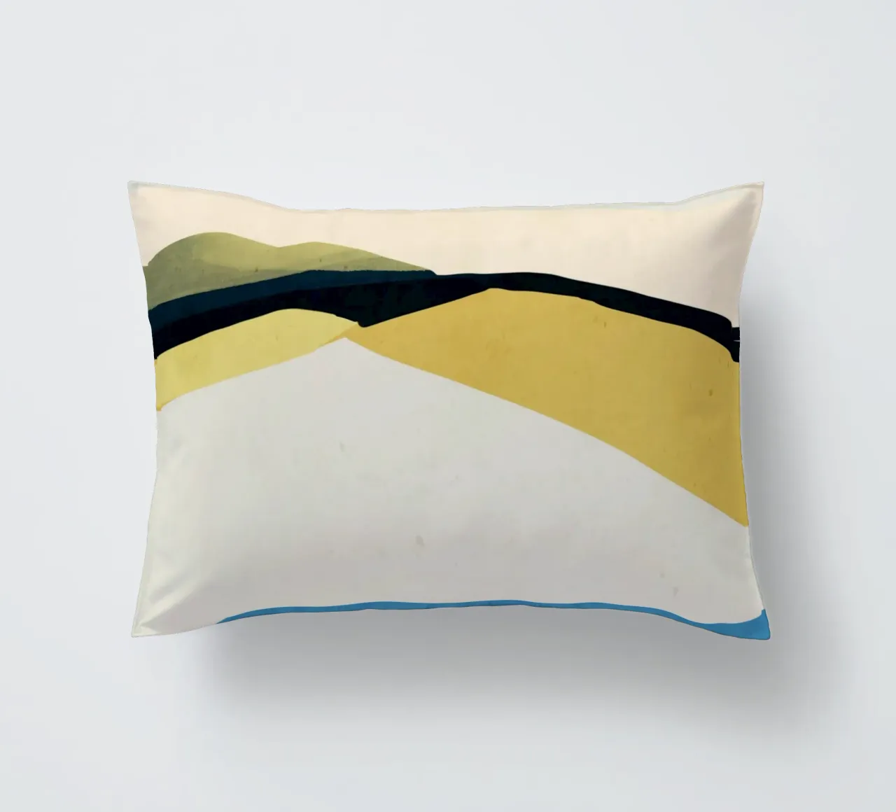 Paesaggio colorato 2 cuscino da ThingDesign