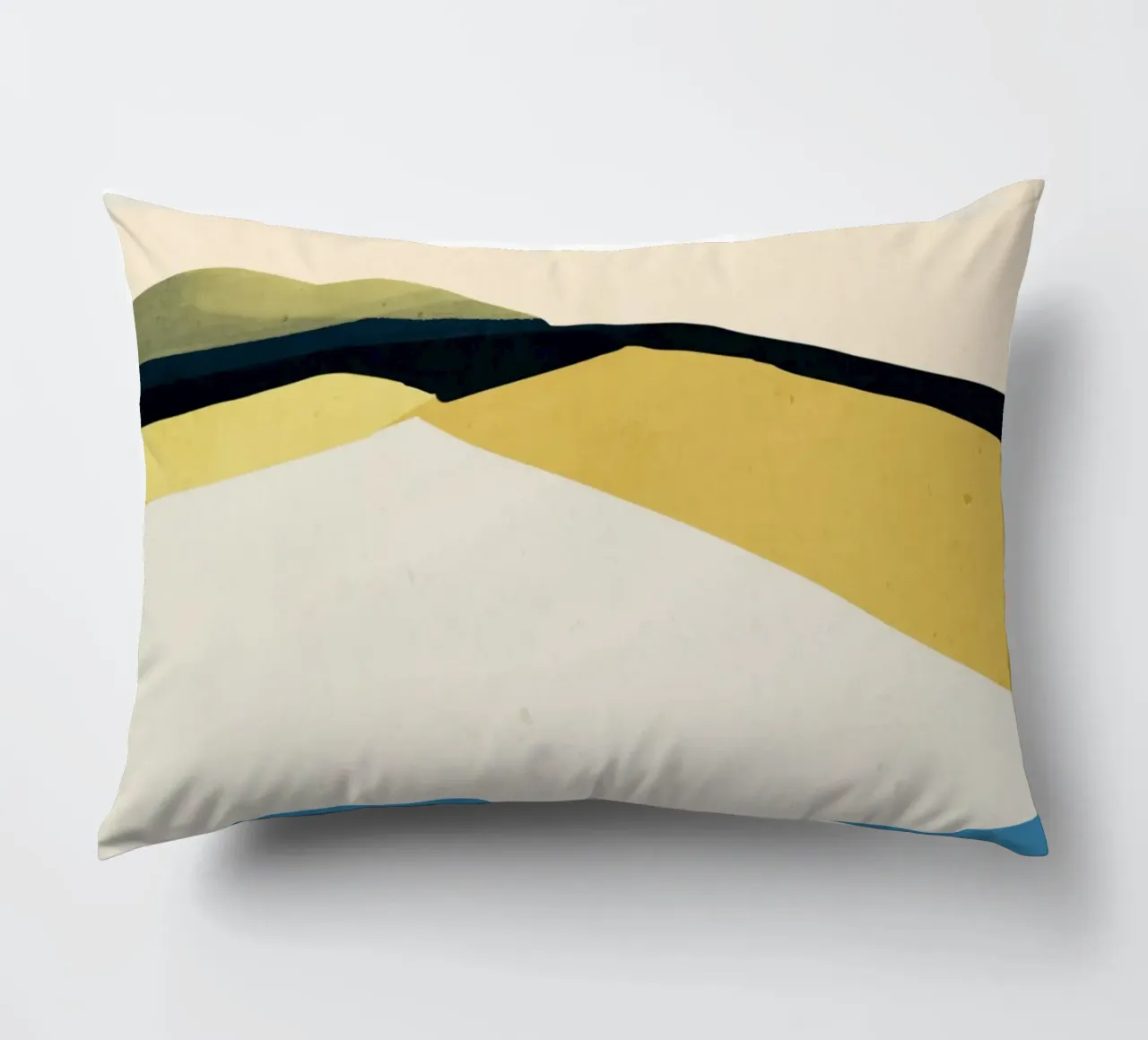Paesaggio colorato 2 cuscino da ThingDesign