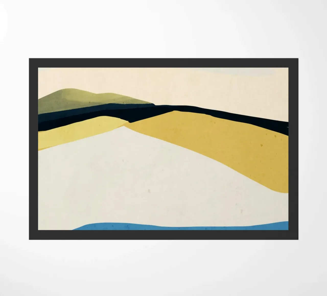 Paesaggio colorato 2 zerbino da ThingDesign