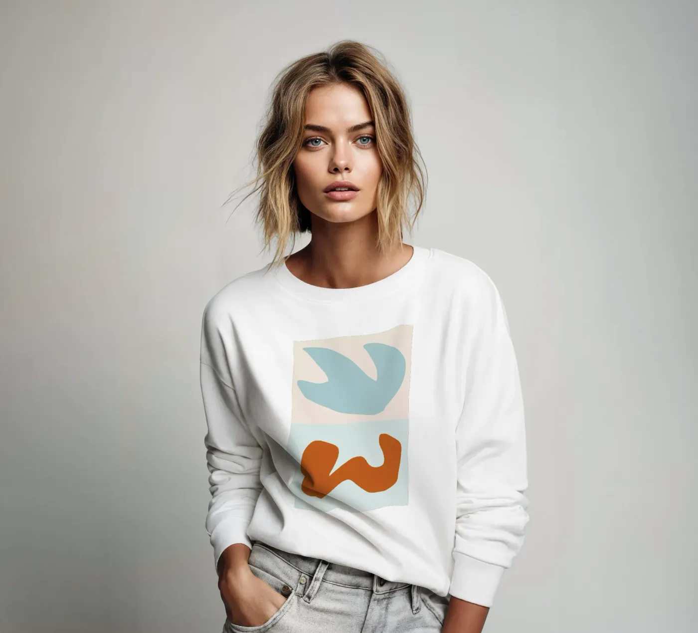 Solid Air Sweatshirt von Tanja Schaub