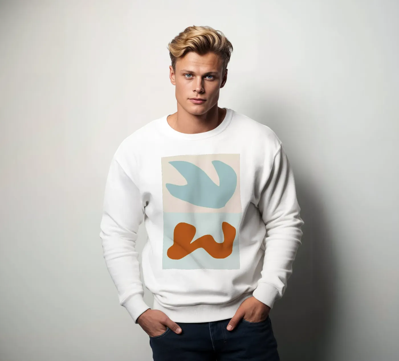 Solid Air sweatshirt van Tanja Schaub