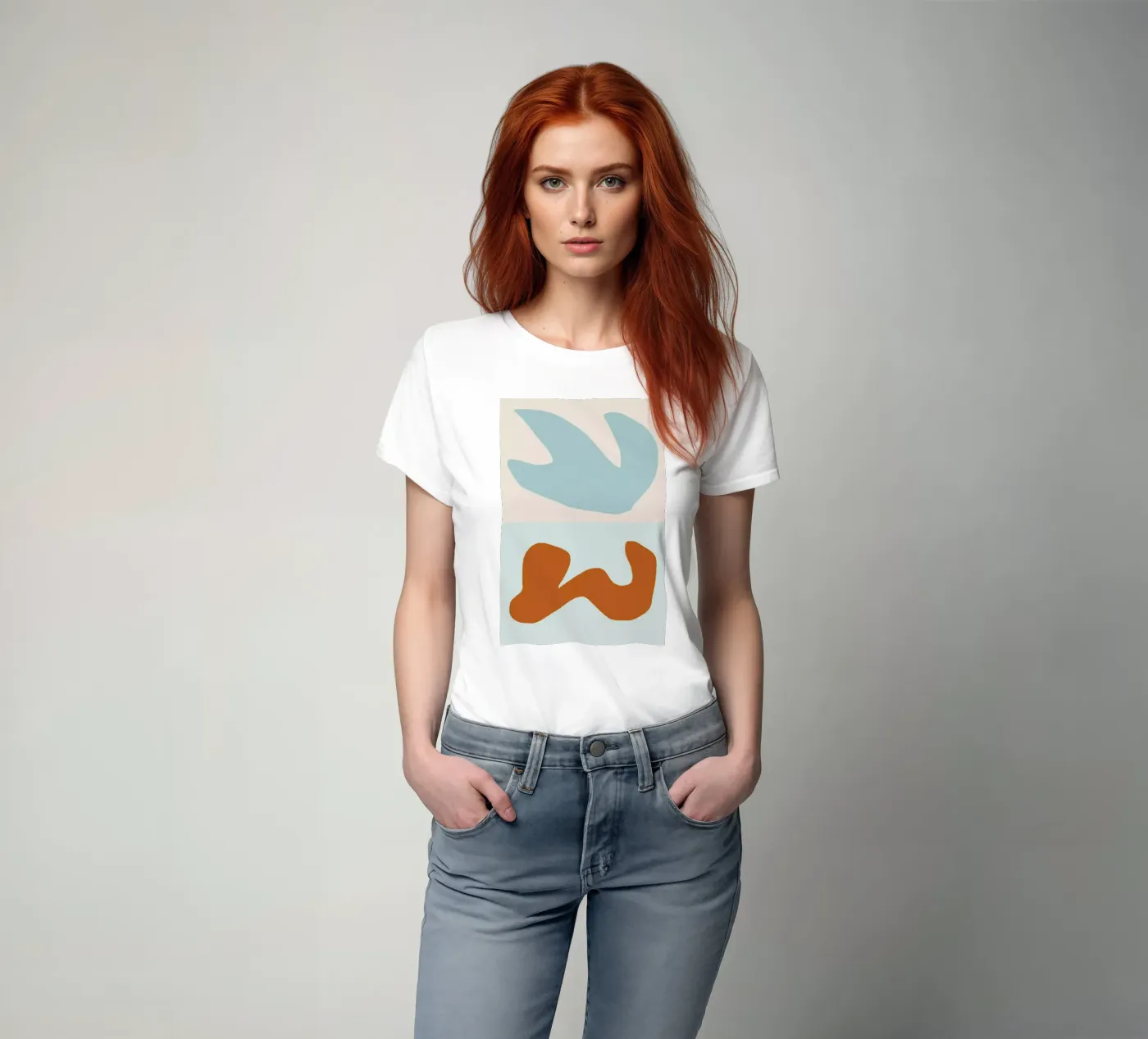 Solid Air t-shirt van Tanja Schaub