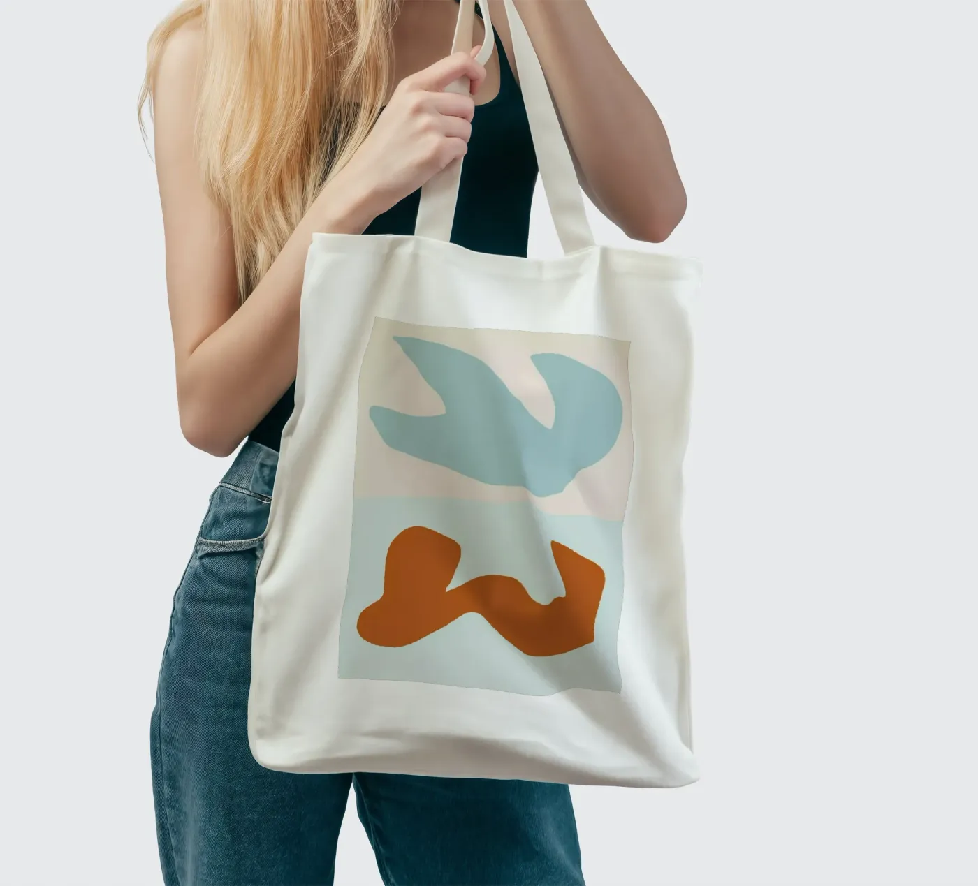 Solid Air borsa in juta da Tanja Schaub