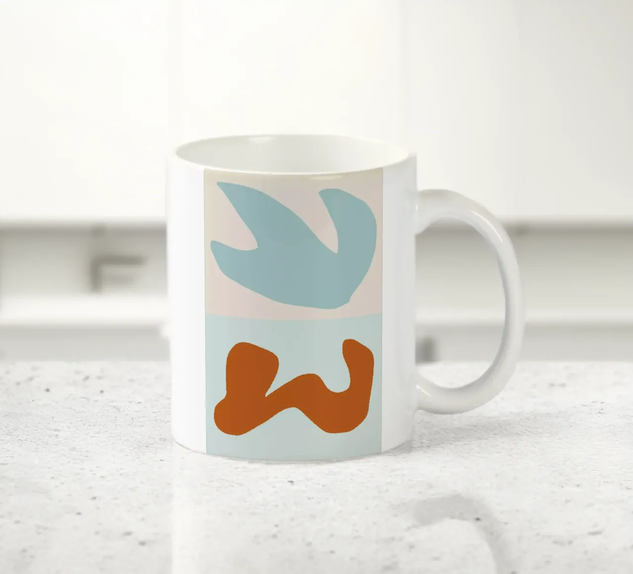 Solid Air ceramic mug by Tanja Schaub