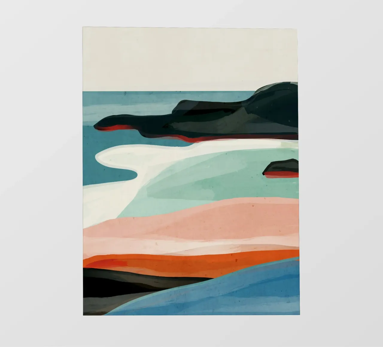 Paesaggio colorato 3 telo in pvc da ThingDesign