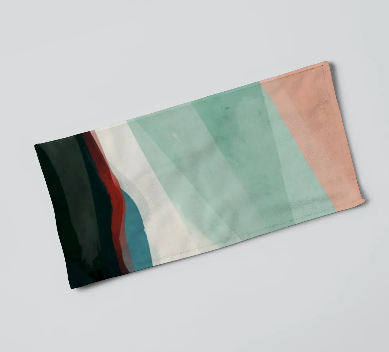Paesaggio colorato 3 asciugamano da bagno da ThingDesign