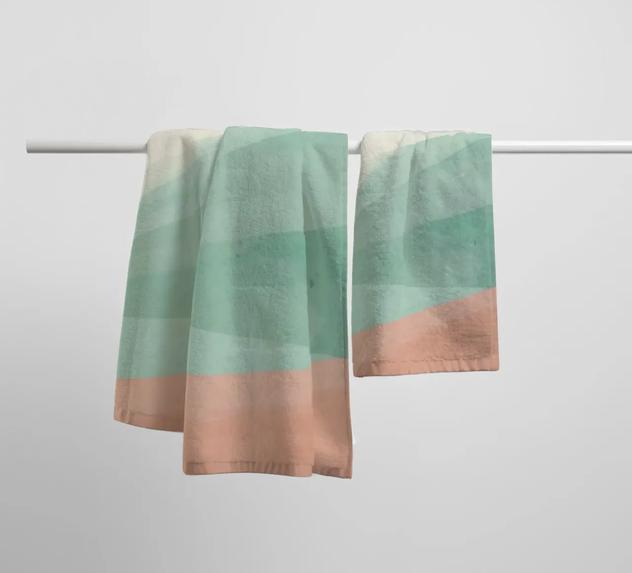 Paesaggio colorato 3 asciugamano da bagno da ThingDesign