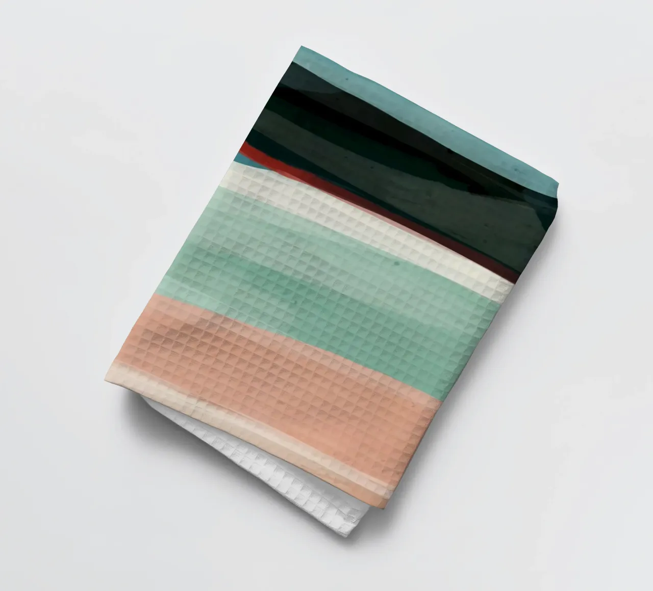 Paesaggio colorato 3 canovaccio da cucina da ThingDesign