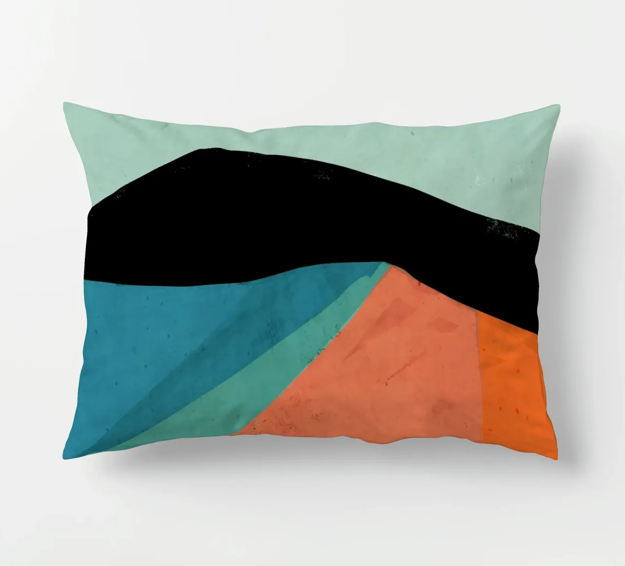 Paesaggio colorato 4 cuscino da ThingDesign