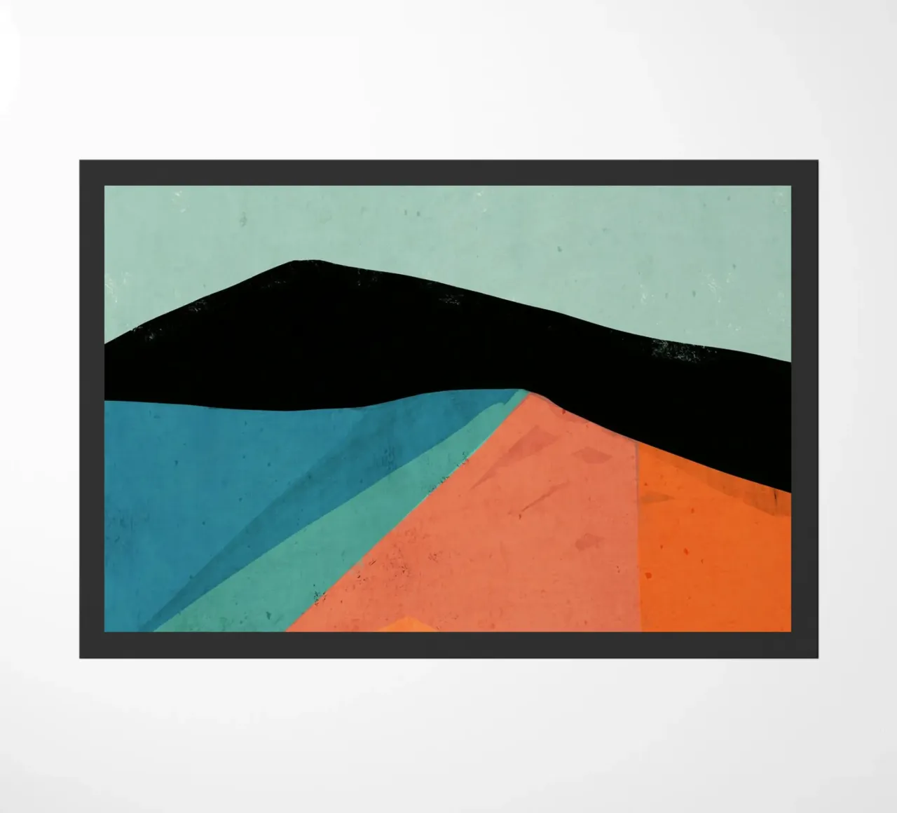 Paesaggio colorato 4 zerbino da ThingDesign