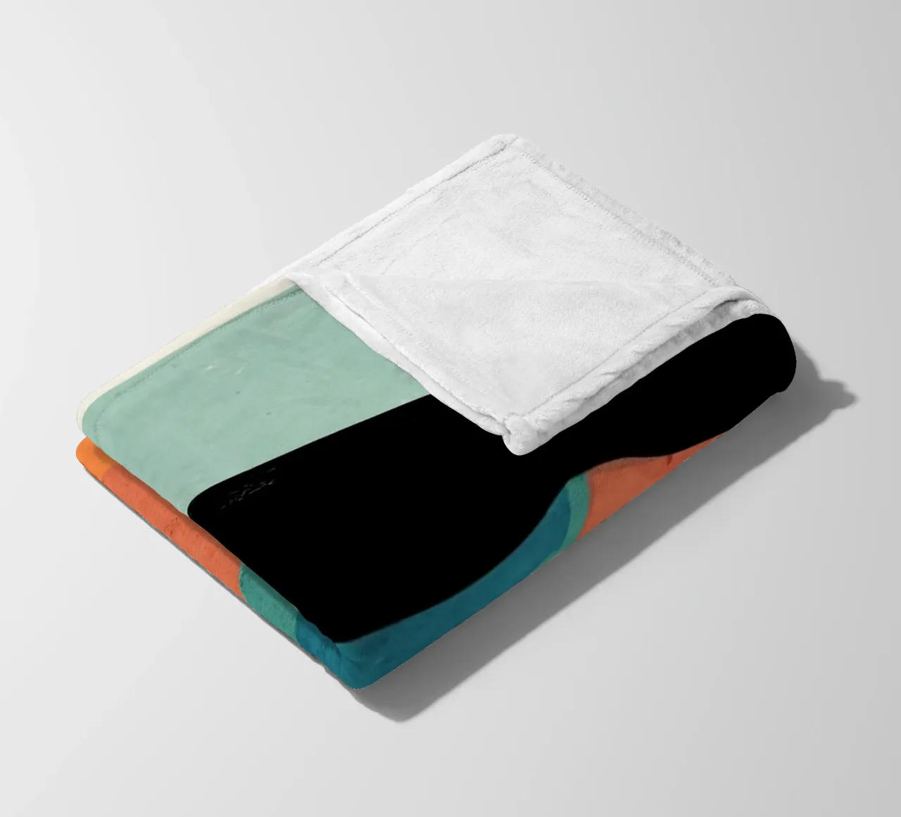 Paesaggio colorato 4 coperta in pile da ThingDesign
