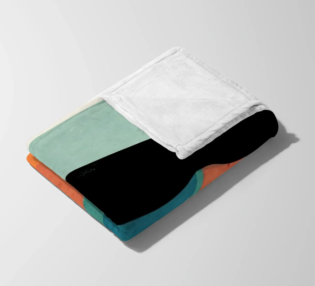 Paesaggio colorato 4 coperta in pile da ThingDesign
