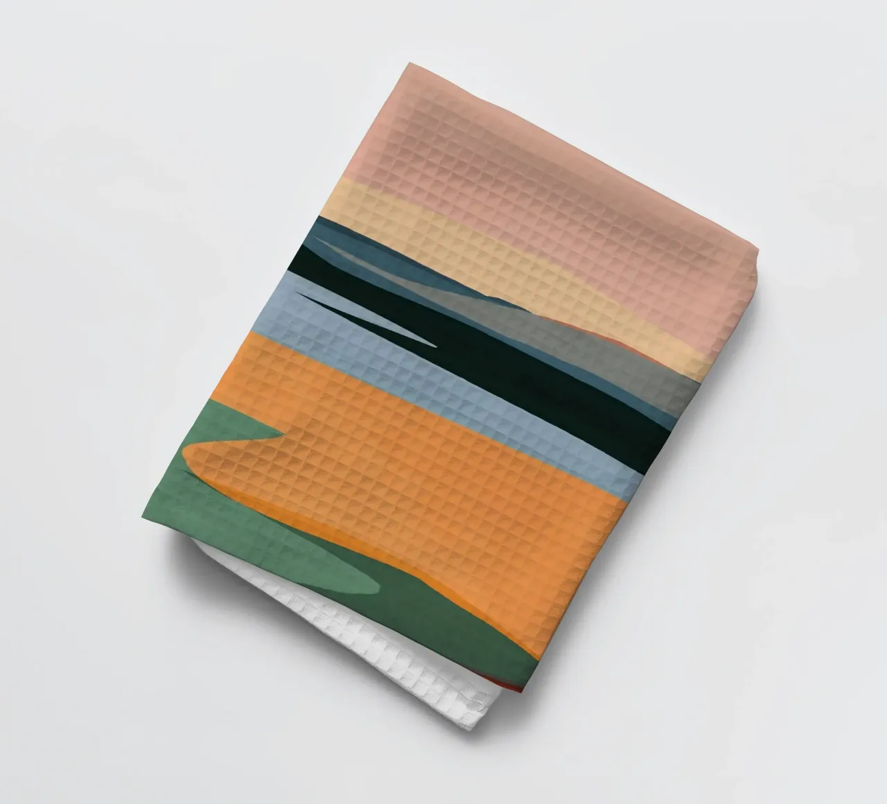 Paysage abstrait minimal torchon de ThingDesign