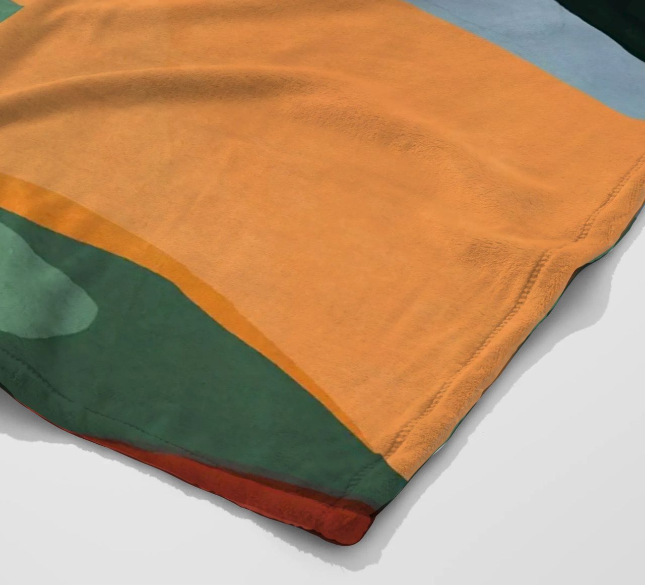 Paesaggio astratto minimale 2 coperta in pile da ThingDesign